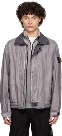Stone Island Raw Linen Plated Jacket