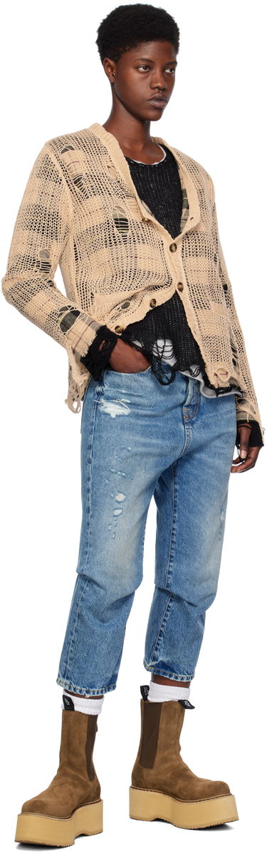 Jeans R13 R13 Tailored Drop Jeans Sininen | R13W6452-969A, 3