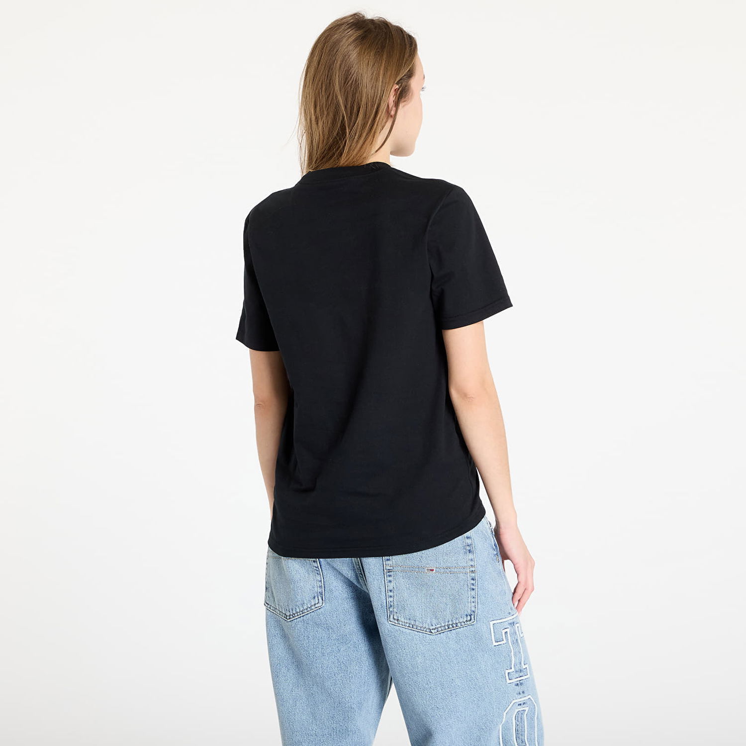 T-paita Carhartt WIP University Script Short Sleeve T-Shirt Musta | I034852.0D2XX, 1