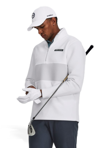 Huppari Under Armour Golf Storm Daytona Hoodie Valkoinen | 1379723-100