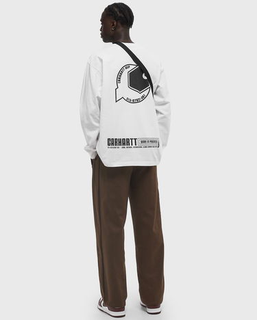 T-paita Carhartt WIP Long Sleeve Graphic Print T-Shirt Valkoinen | I034411_9, 2
