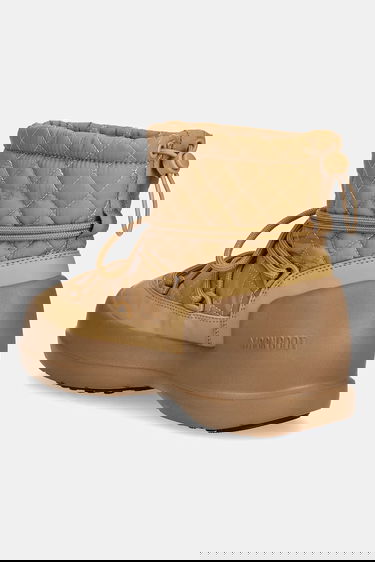 Tennarit ja kengät Moon Boot Snow Boots MEZZALUNA QUILTED MID WP Beige | 80D2500020.L003, 2