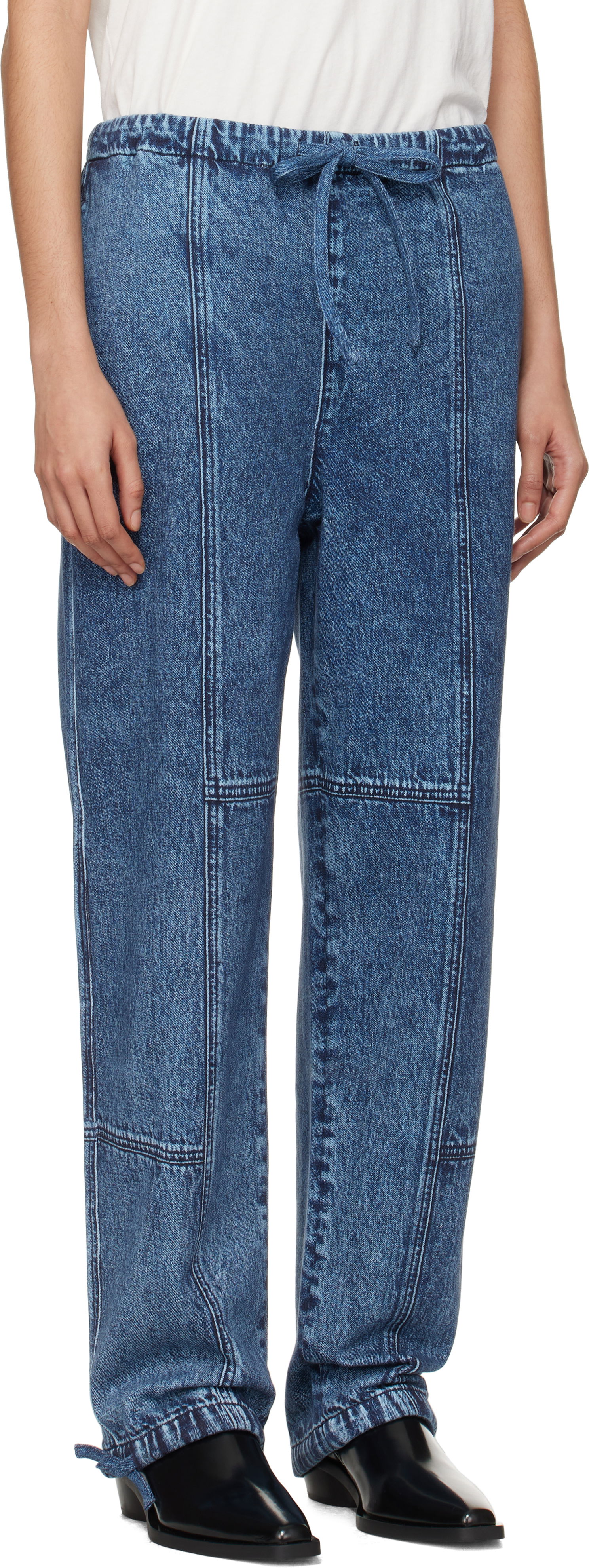 Jeans rag & bone Miramar Fleece Lounge Pants Sininen | WCW24H70038203, 1