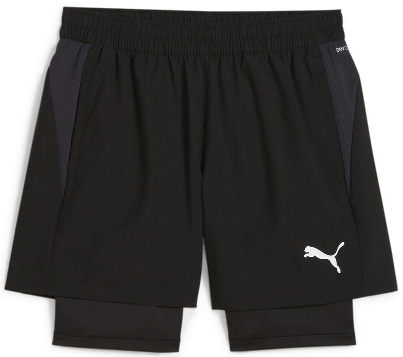 Shortsit Puma teamGOAL 2in1 Short Musta | 658774-03