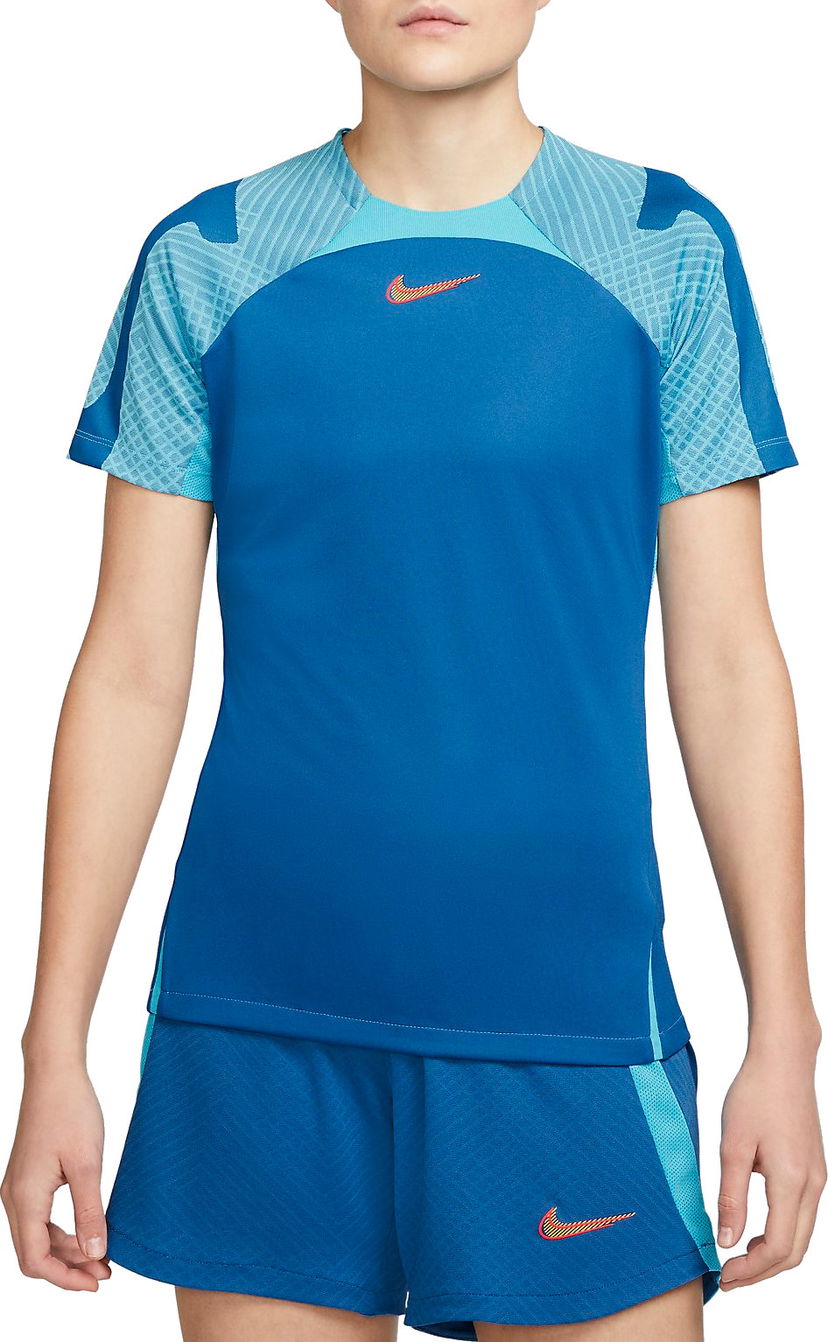 T-paita Nike Strike 22 Patterned Sleeve Training T-Shirt Sininen | dh8840-407
