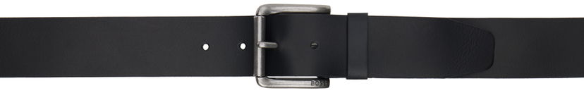 Vyöt BOSS Leather Branded Pin Buckle Belt Musta | 50491889