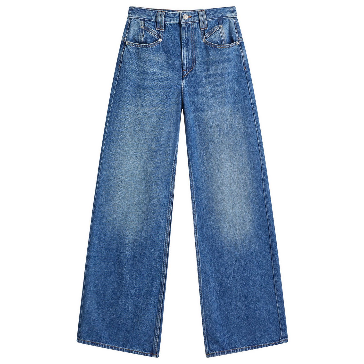 Jeans ISABEL MARANT Lemony Baggy Jeans Sininen | PA0052FA-B1H06I, 0