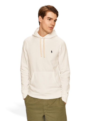 Huppari Polo by Ralph Lauren Classic Popover Hoody Valkoinen | 710766778009