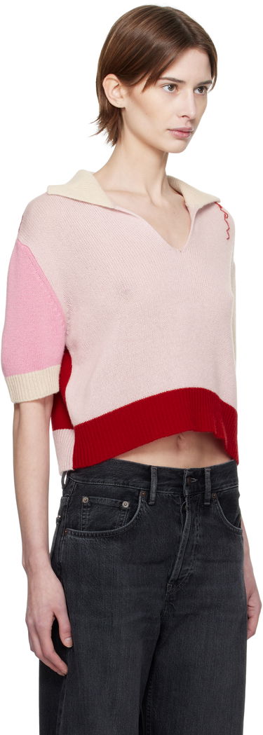 Villapaita Marni Marni Cashmere Color-Block Polo Harmaa | CVMD0150EQ UFX385, 4