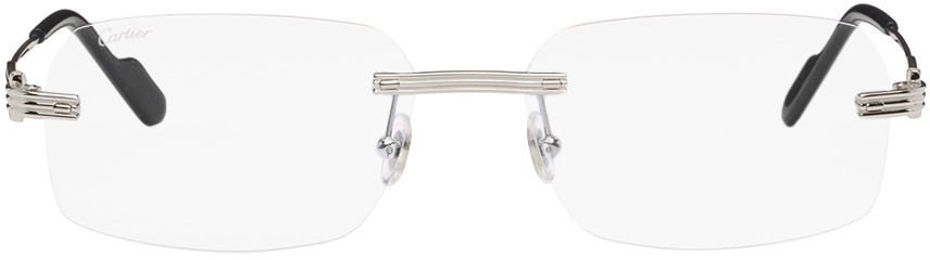 Aurinkolasit Cartier Cartier Rectangular Eyeglasses Metallinen | CT0271S-005, 0