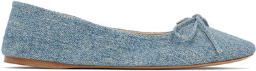 Vaatteet JW Anderson JW Anderson Calf Suede Print Ballerina Flats Sininen | BL0031-LA0238, 0