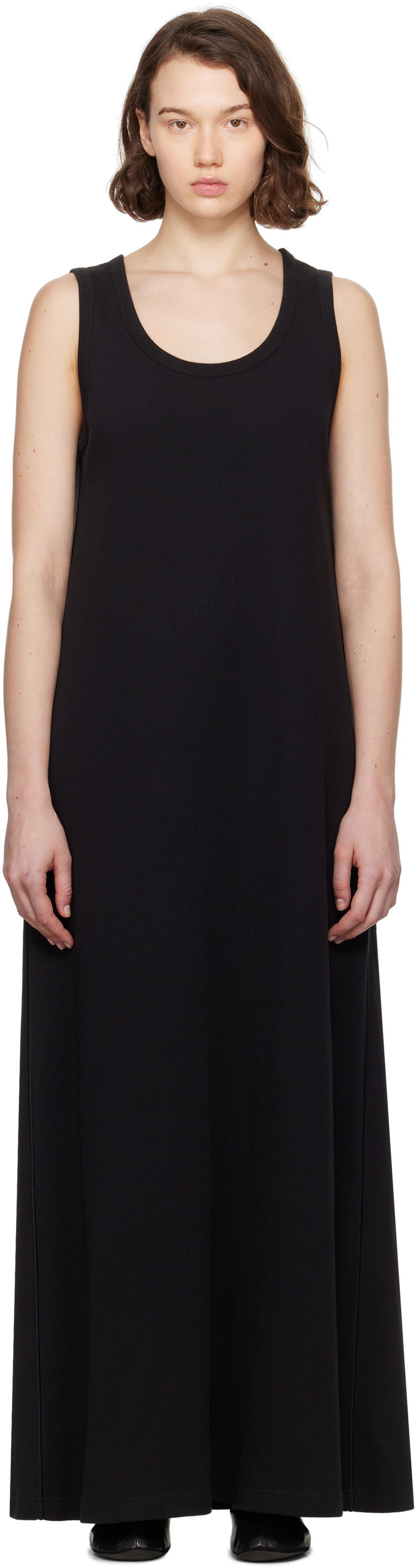 Mekko The Row The Row Tetzi Maxi Dress Musta | 9058-K660