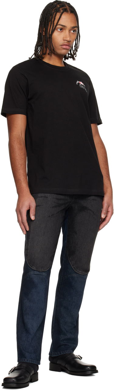 T-paita Diesel T-shirt T-Adjust-T3 Musta | A18668-0QIAM-9XX, 3