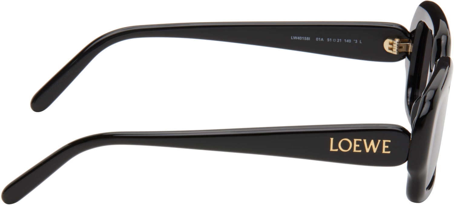 Aurinkolasit Loewe Loewe Rectangular Slim Sunglasses Musta | LW40158I@5101A 192337200212, 1