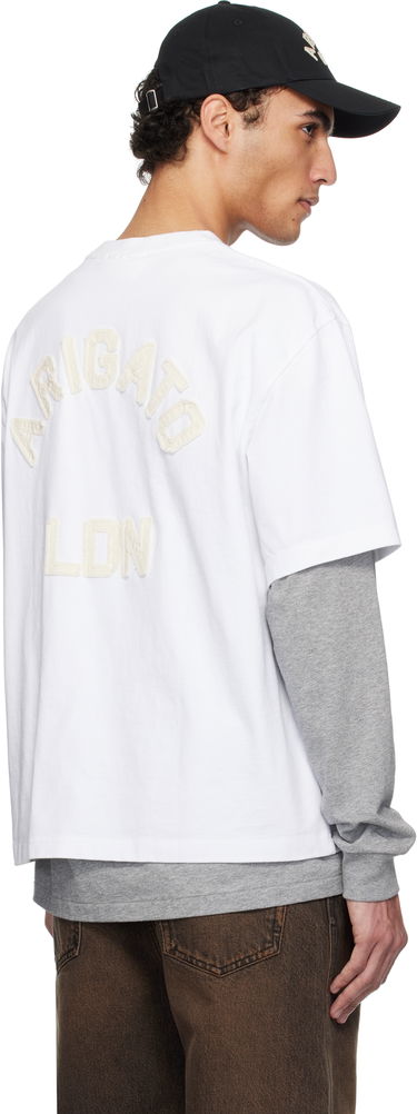 T-paita AXEL ARIGATO Arigato 'LDN' T-Shirt Valkoinen | A3004001, 2
