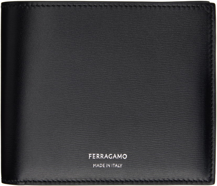 Lompakko FERRAGAMO Ferragamo Classic Leather Bifold Wallet Musta | 770094