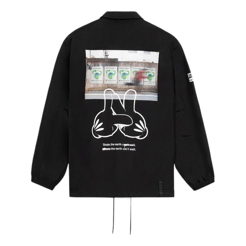 Tuulitakki Li-Ning Graphic Jacket Musta | AFDS283-2