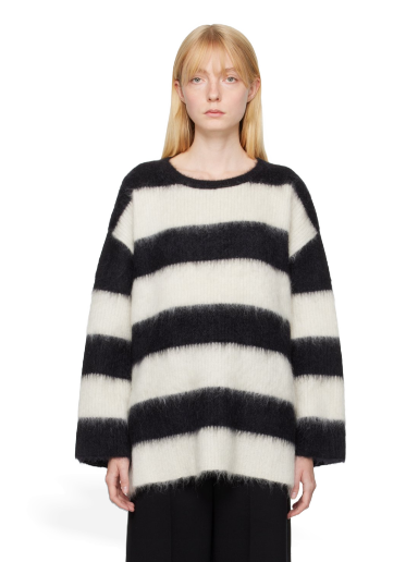 Villapaita Valentino Oversized Sweater Musta | 3B0KC50V89Q