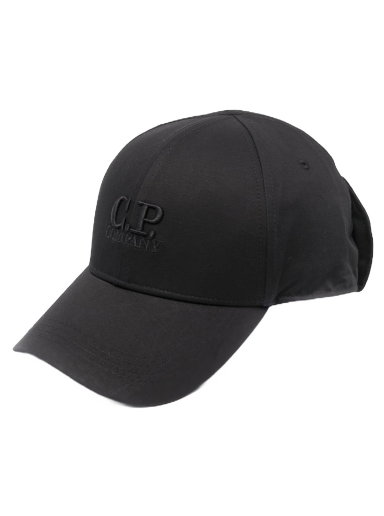 Korkki C.P. Company Gabardine Goggle Cap Musta | 12CMAC014A006288A