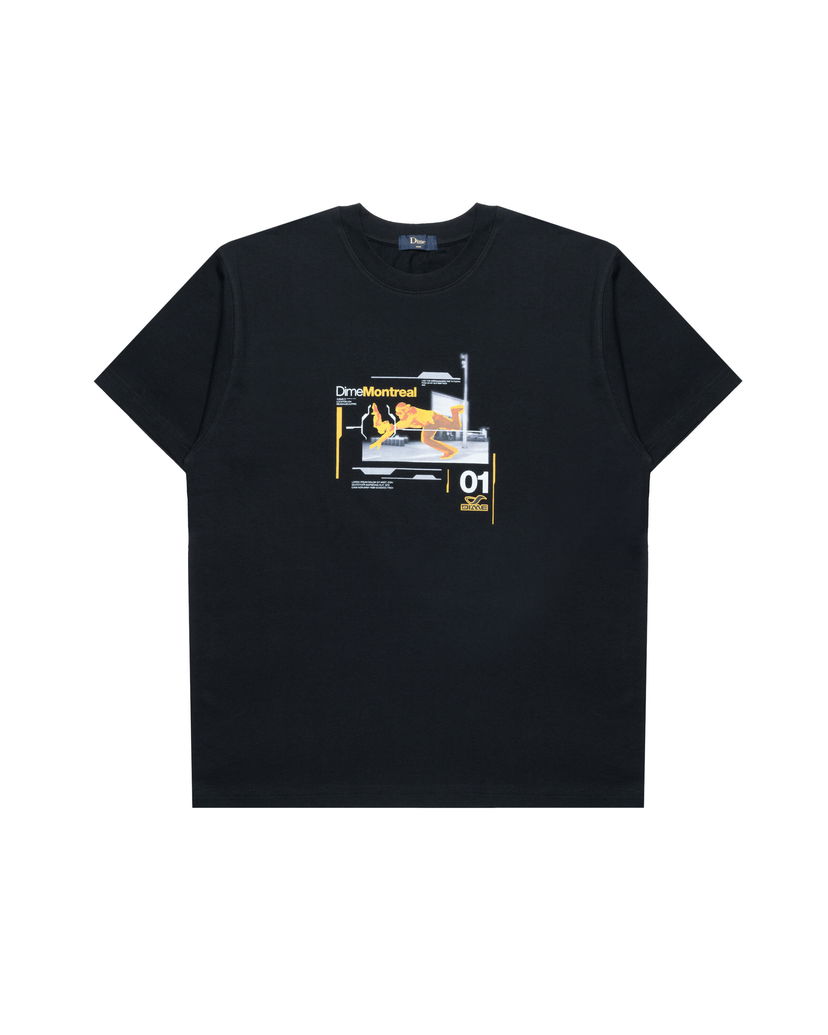 T-paita Dime One Step Beyond Graphic Print T-Shirt Musta | DIMEHO2465BLK