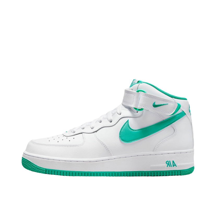 Tennarit ja kengät Nike Air Force 1 Mid '07 Clear Jade Valkoinen | DV0806-102