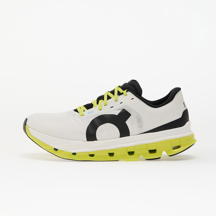 Tennarit ja kengät On Running On M Cloudflow 5 White/ Lime Valkoinen | 3MF10112929