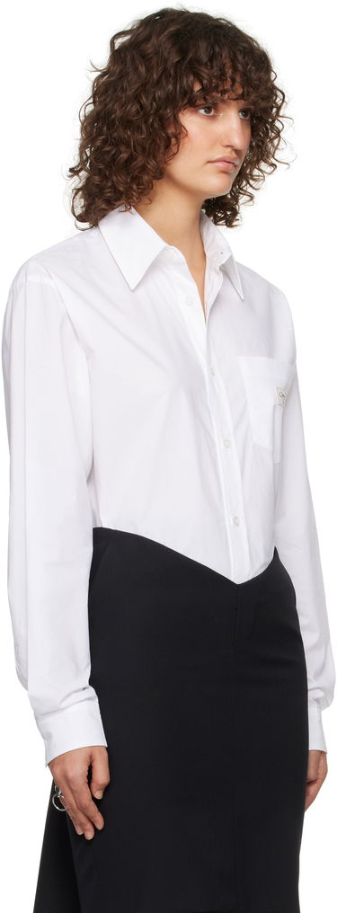 Paita Coperni Poplin Shirt Bodysuit Valkoinen | COPCH45F2010, 1