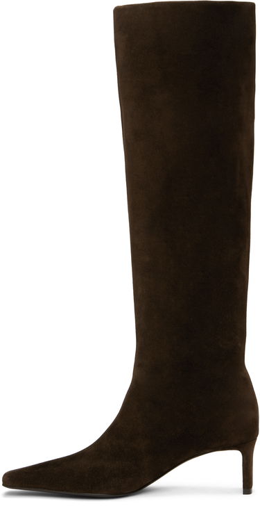 Tennarit ja kengät Khaite Khaite Ona Suede Knee-High Boots Ruskea | F1099-726, 2