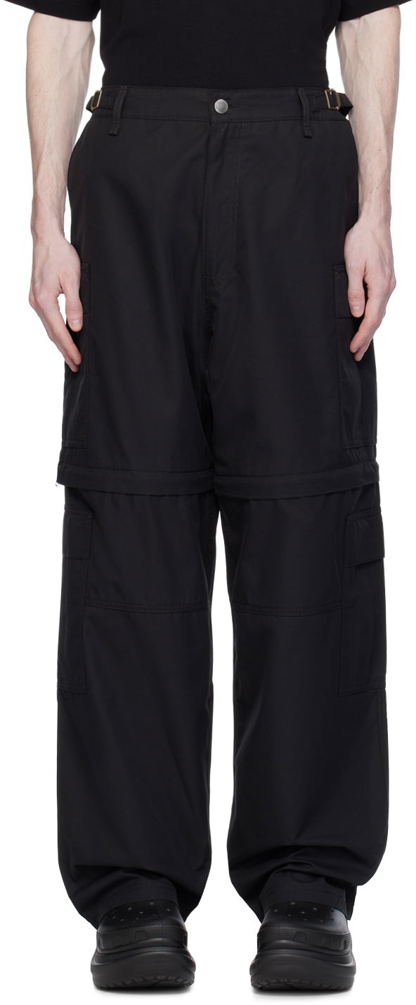 Cargo housut VETEMENTS Detachable Leg Cargo Pants Musta | VL20PA360B