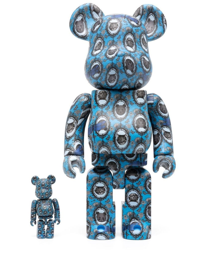 Keräilykelpoinen Medicom Toy Bearbrick Robe Japonica collectible statue - Blue Sininen | 453095660184718036142