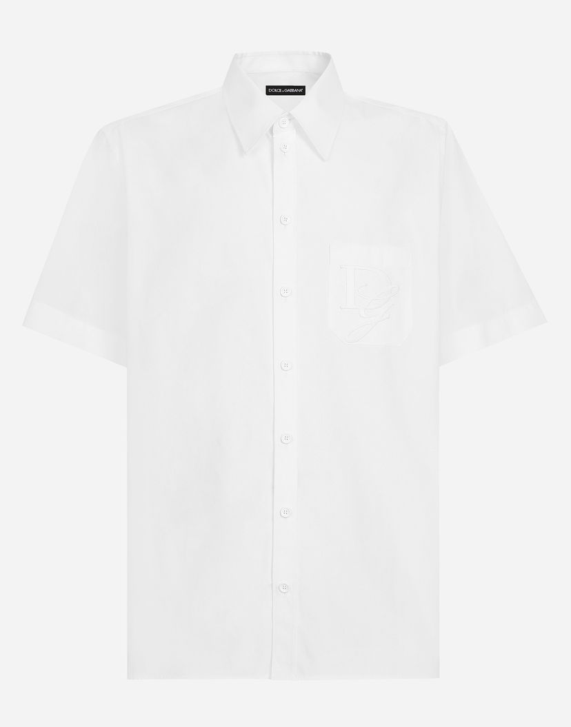Paita Dolce & Gabbana Shirt DG Embroidery Valkoinen | G5MK9ZGI731W0800