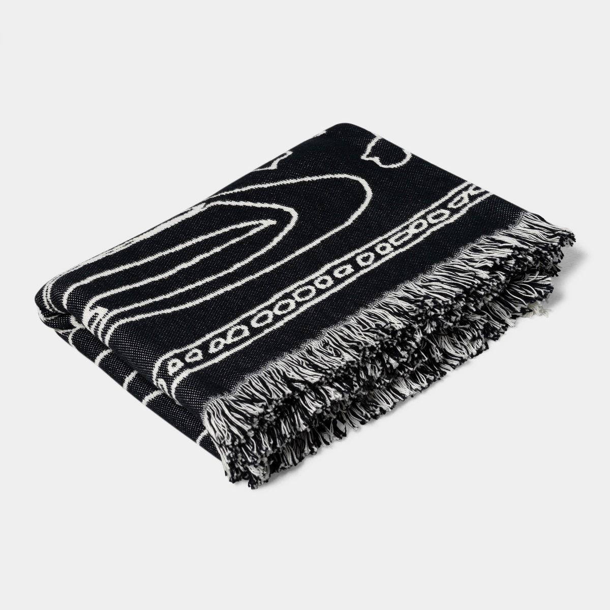 Huivi Carhartt WIP WIP Hackwork Jacquard Blanket Musta | I035796_2, 1