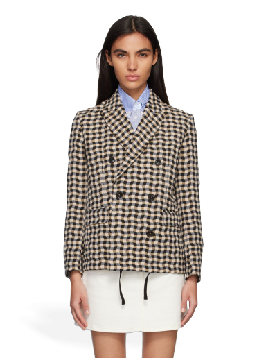 Takit KENZO Paris Double-Breasted Blazer Ruskea | FD52VE0399RS