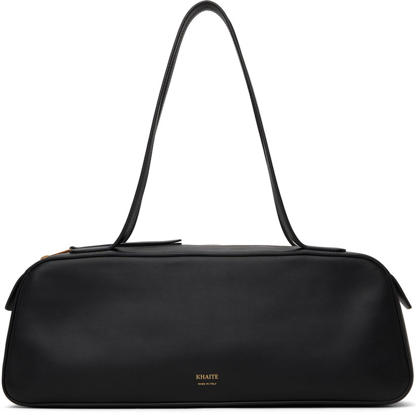 Kangaskassi Khaite Leather Shoulder Bag Musta | H2040-875