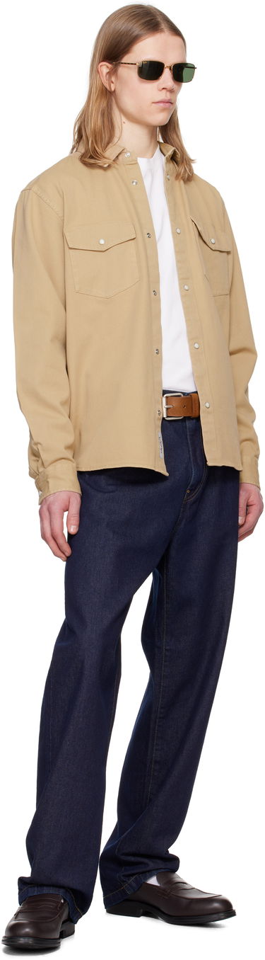 Vyöt Carhartt WIP Script Leather Belt Musta | I030992, 4