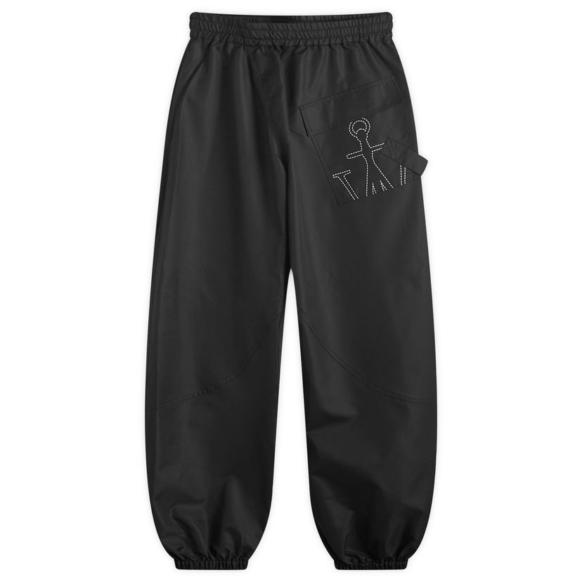 Verryttelyhousut JW Anderson Twisted Logo Joggers Musta | TR0312-PG1345-999