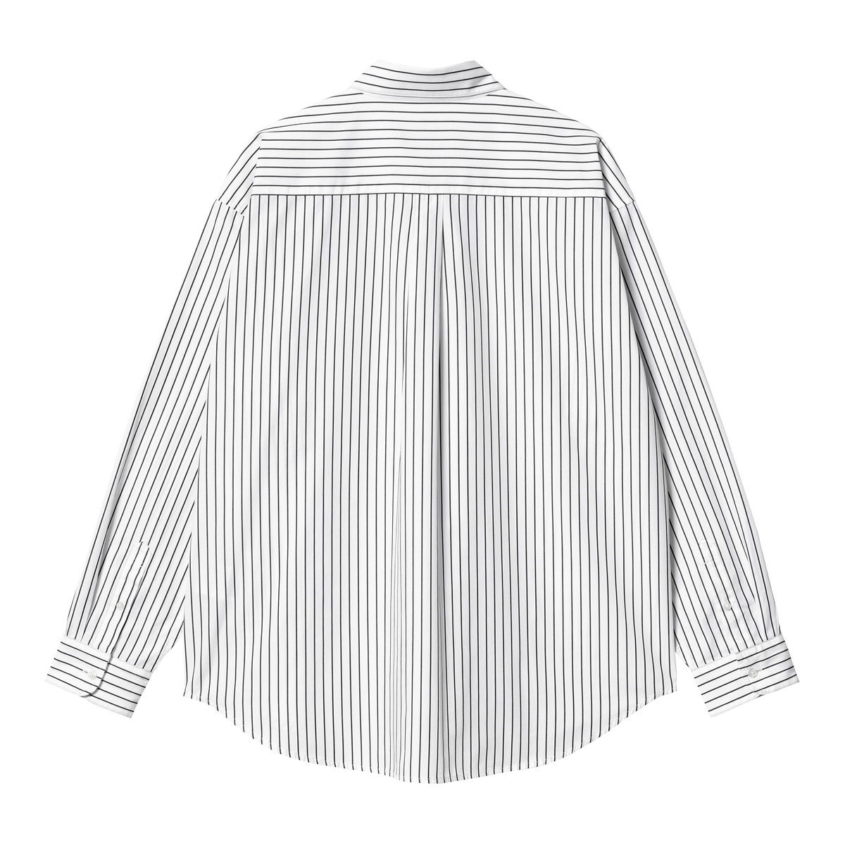 Paita Carhartt WIP L/S Linus Shirt Valkoinen | I033029_22A_XX, 1