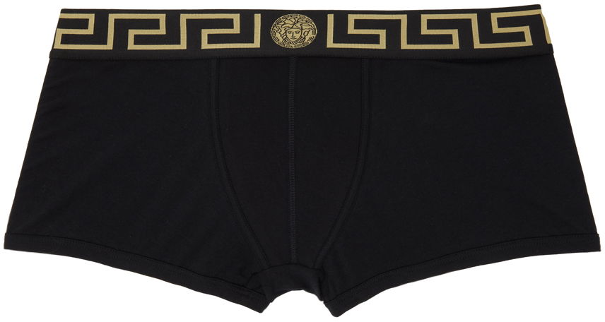 Nyrkkeilijät Versace Greca Border Boxer Briefs Musta | AU10026 A232741, 0