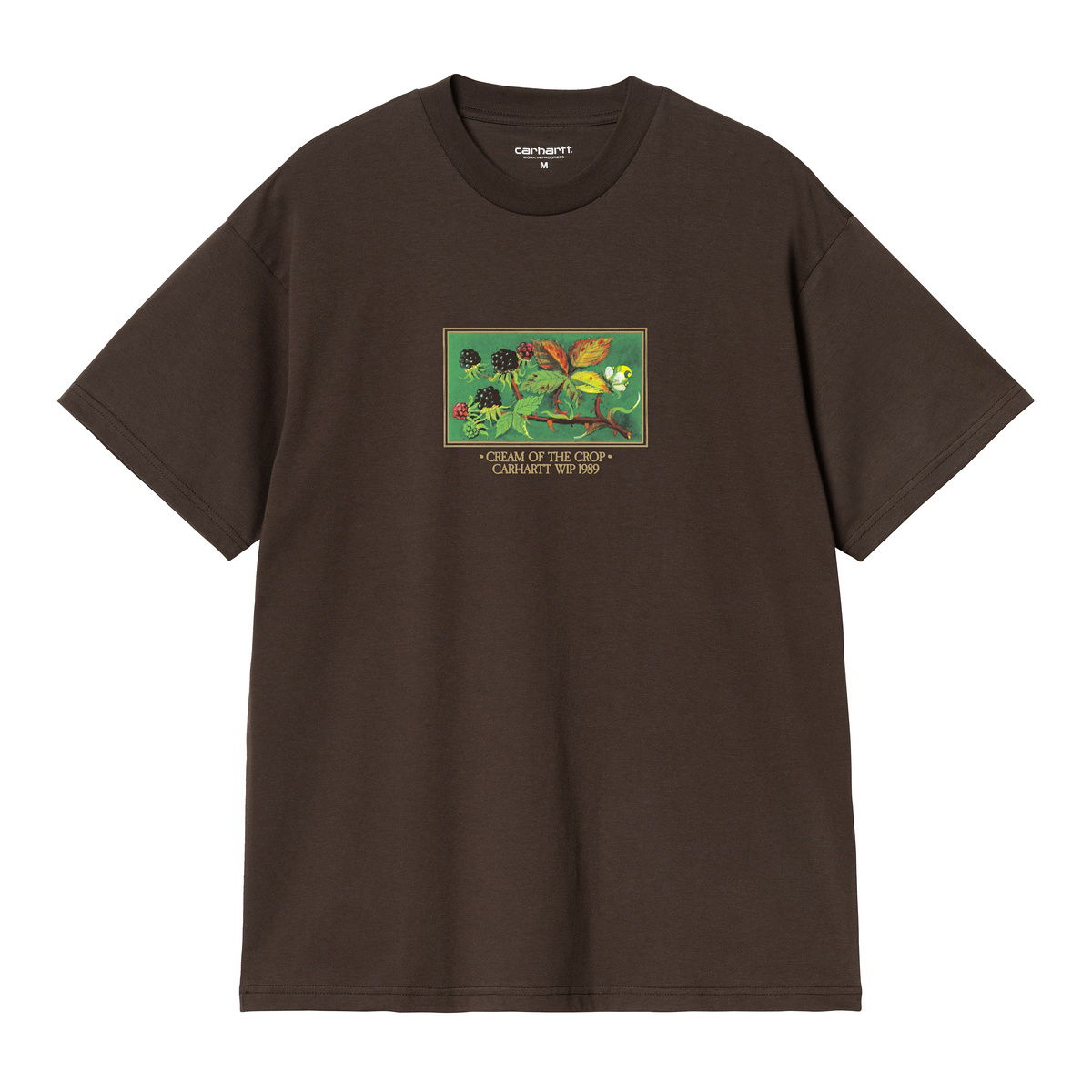 T-paita Carhartt WIP Carhartt WIP Cream Of The Crop Graphic T-Shirt Ruskea | I035192_9, 0