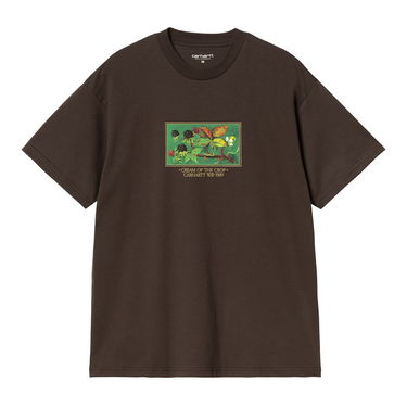 T-paita Carhartt WIP Carhartt WIP Cream Of The Crop Graphic T-Shirt Ruskea | I035192_9, 0