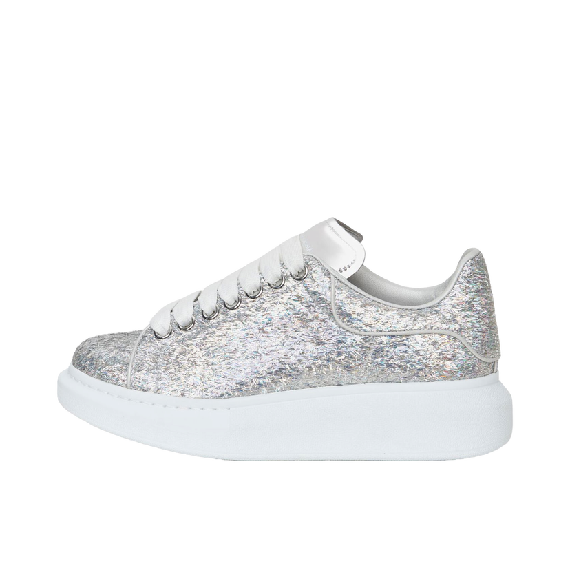 Tennarit ja kengät Alexander McQueen Oversized Silver Holographics Glitter Metallinen | 742664W4W718699