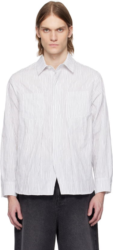 Paita ADER ERROR ADER error Product. 53 Striped Shirt Valkoinen | BO01SSSH0101WH, 0