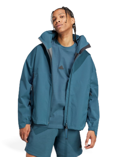 Tuulitakki adidas Originals MYSHELTER RAIN.RDY Turkoosi | HZ5701