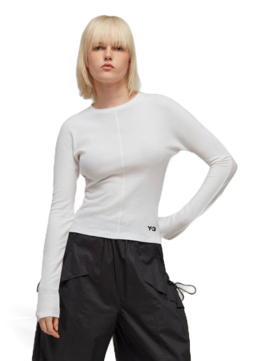 T-paita Y-3 Fitted Tee Valkoinen | HY1402
