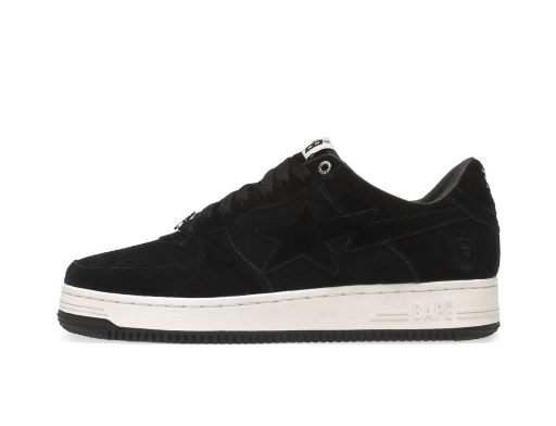 Tennarit ja kengät BAPE Bape Sta Low "Black Suede" Musta | 1H70-191-004