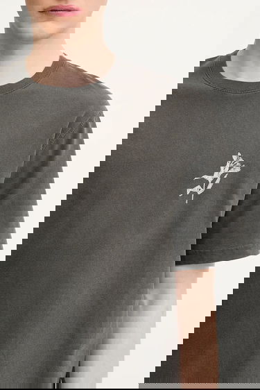 T-paita Samsoe Samsoe Samsoe Samsoe SALILIUM Graphic T-Shirt Harmaa | U25200009, 3