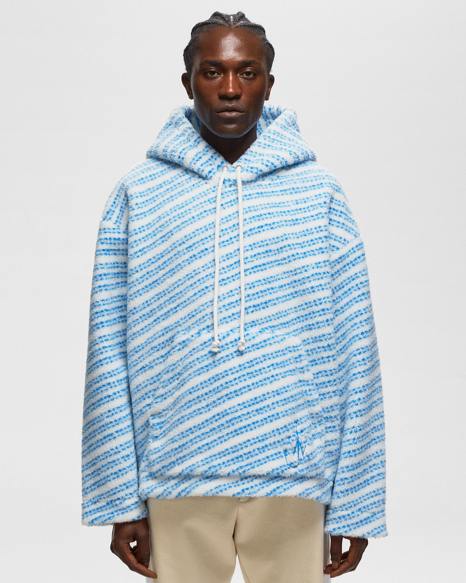 Huppari JW Anderson RELAXED FIT HOODIE Sininen | TP0255-PG1341-800, 1
