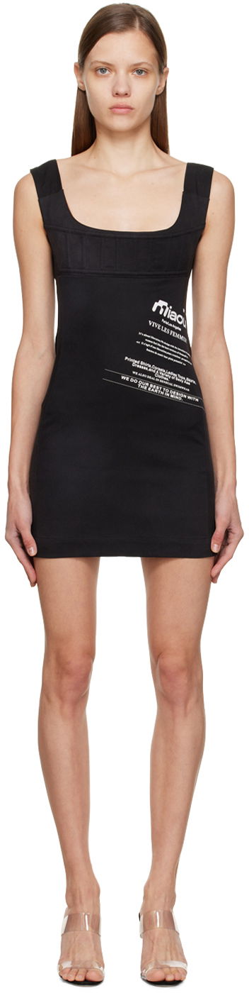 Mekko Miaou Miaou Vivi Mini Dress Musta | 5022SCMCO