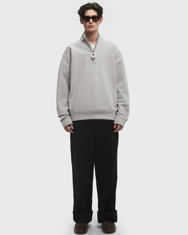 Villapaita JW Anderson JW Anderson Half-Zip Sweatshirt Harmaa | JW0225-PG1632-905, 1