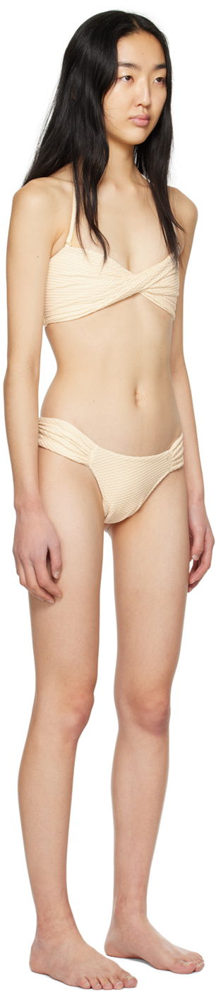 Uimapuvut Anine Bing Twist Bikini Set Beige | A-11-2113-127 / A-11-4114-127, 1